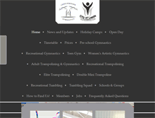 Tablet Screenshot of cityofleedstrampolining.com